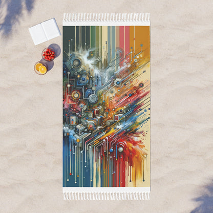Beliefs Systems Intersection Boho Beach Cloth - ATUH.ART