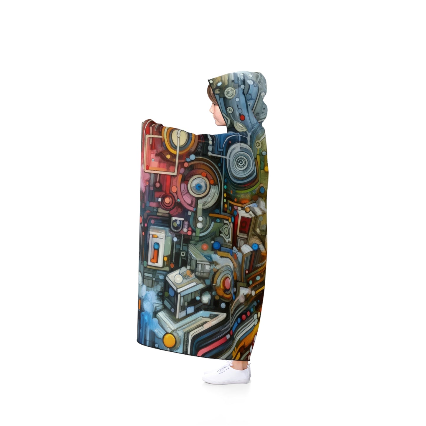 Beliefs Systems Intersection Hooded Blanket - ATUH.ART