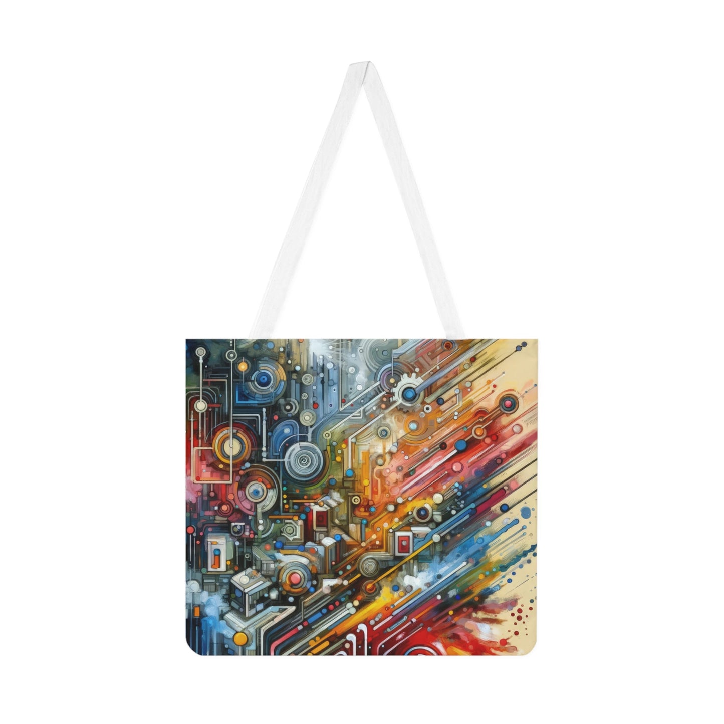 Beliefs Systems Intersection Shoulder Tote Bag (AOP) - ATUH.ART