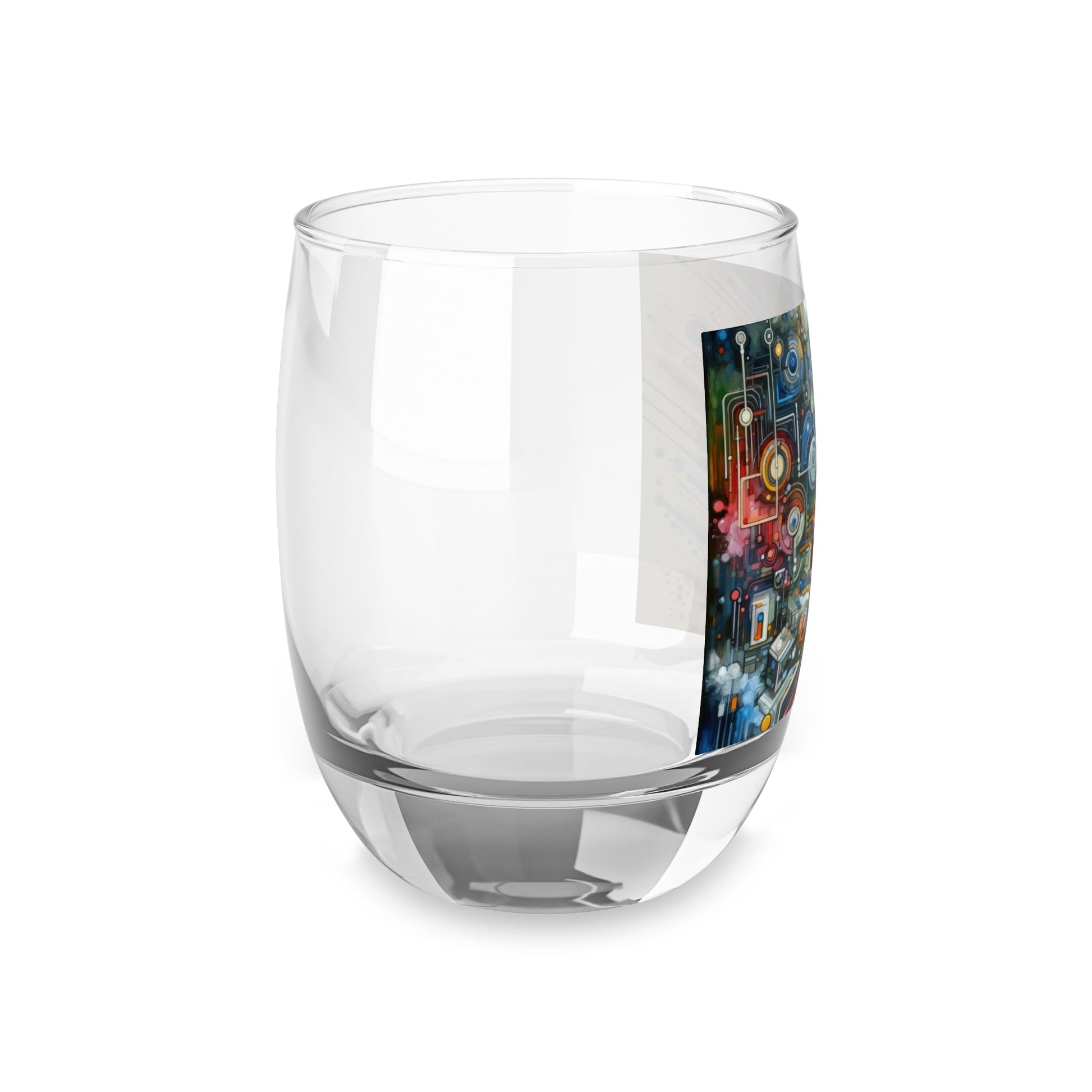 Beliefs Systems Intersection Whiskey Glass - ATUH.ART