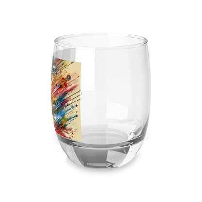 Beliefs Systems Intersection Whiskey Glass - ATUH.ART