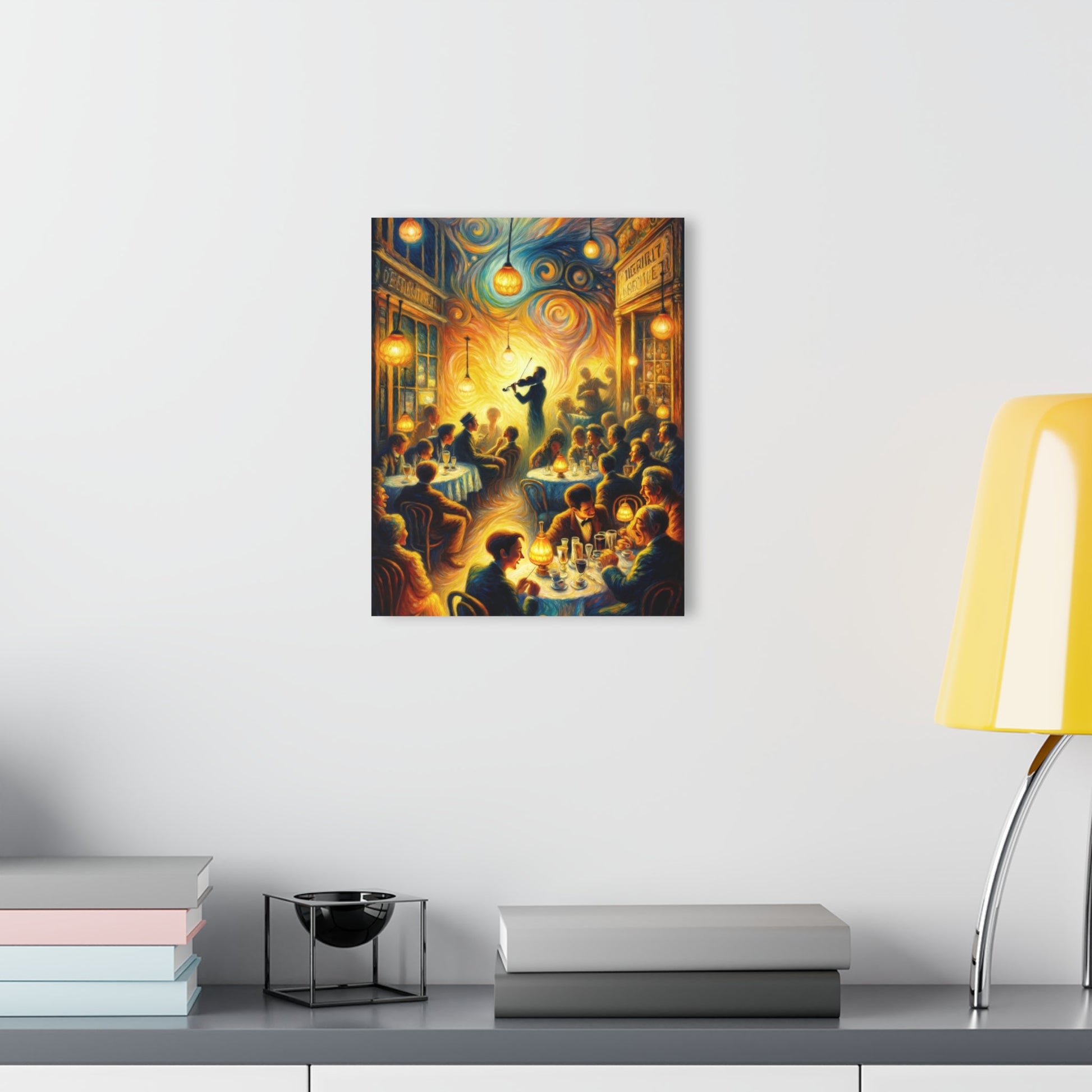 Bistro Emotive Entry Acrylic Prints (French Cleat Hanging) - ATUH.ART