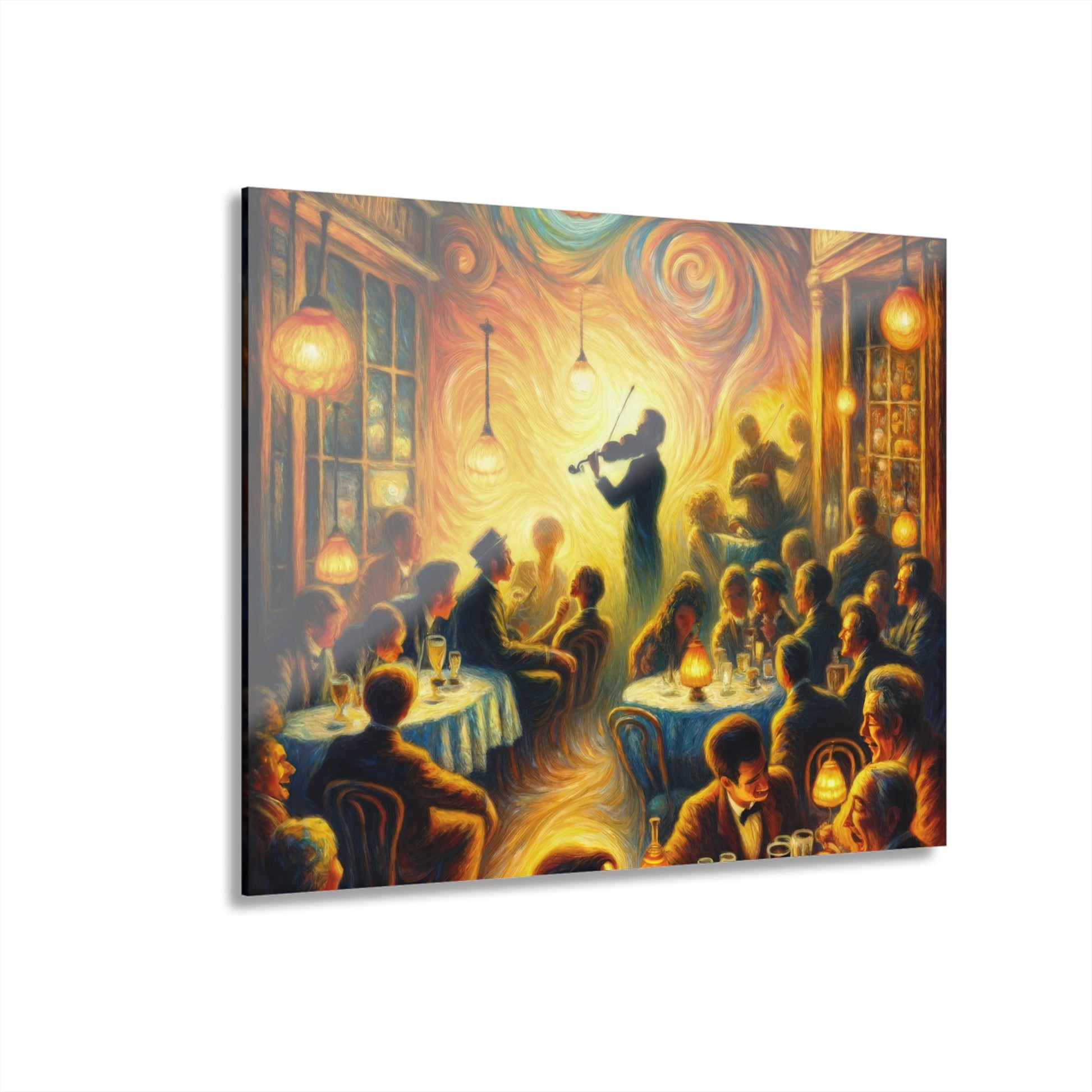 Bistro Emotive Entry Acrylic Prints (French Cleat Hanging) - ATUH.ART