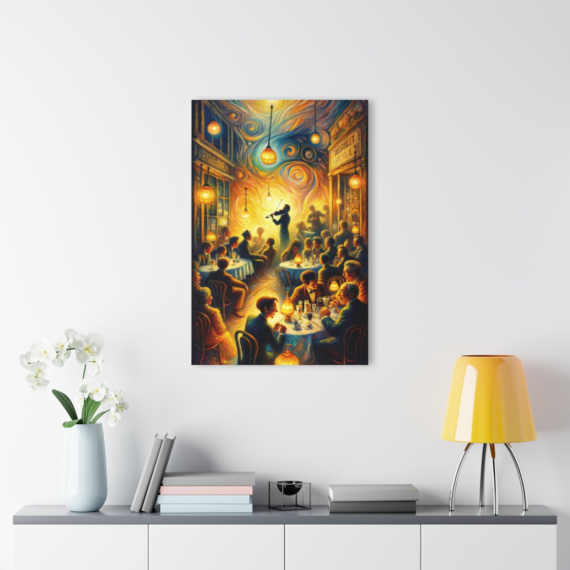 Bistro Emotive Entry Acrylic Prints (French Cleat Hanging) - ATUH.ART