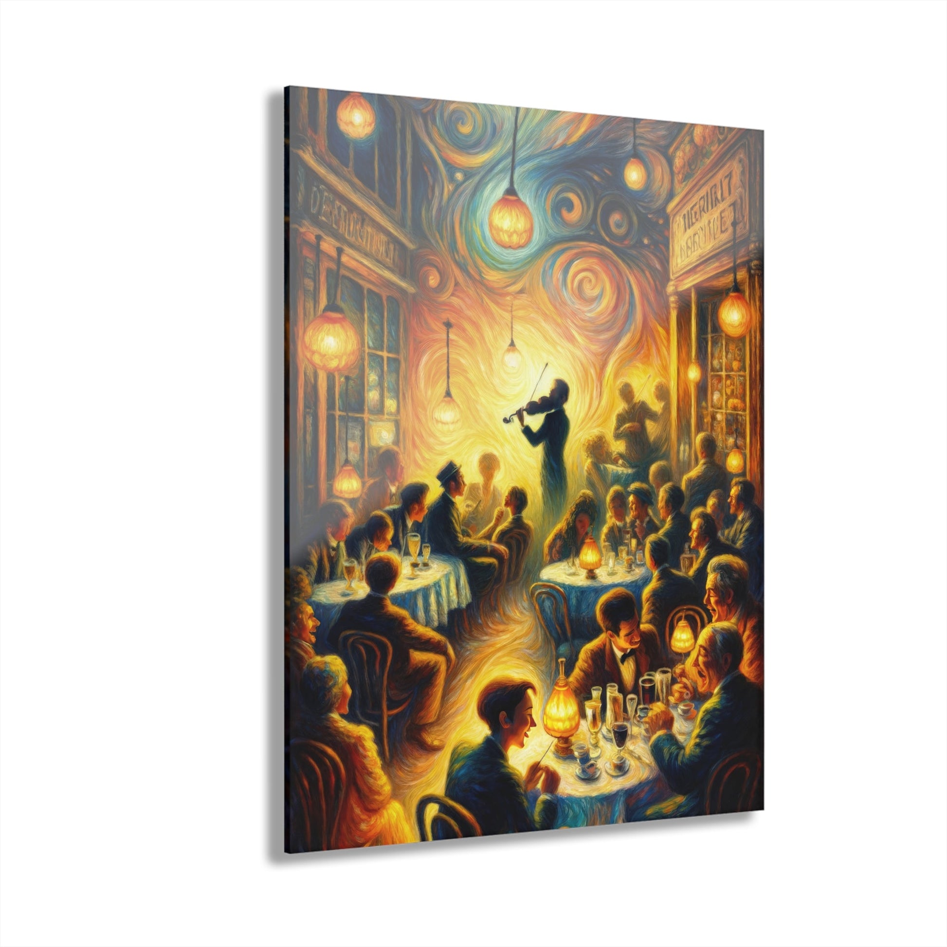 Bistro Emotive Entry Acrylic Prints (French Cleat Hanging) - ATUH.ART