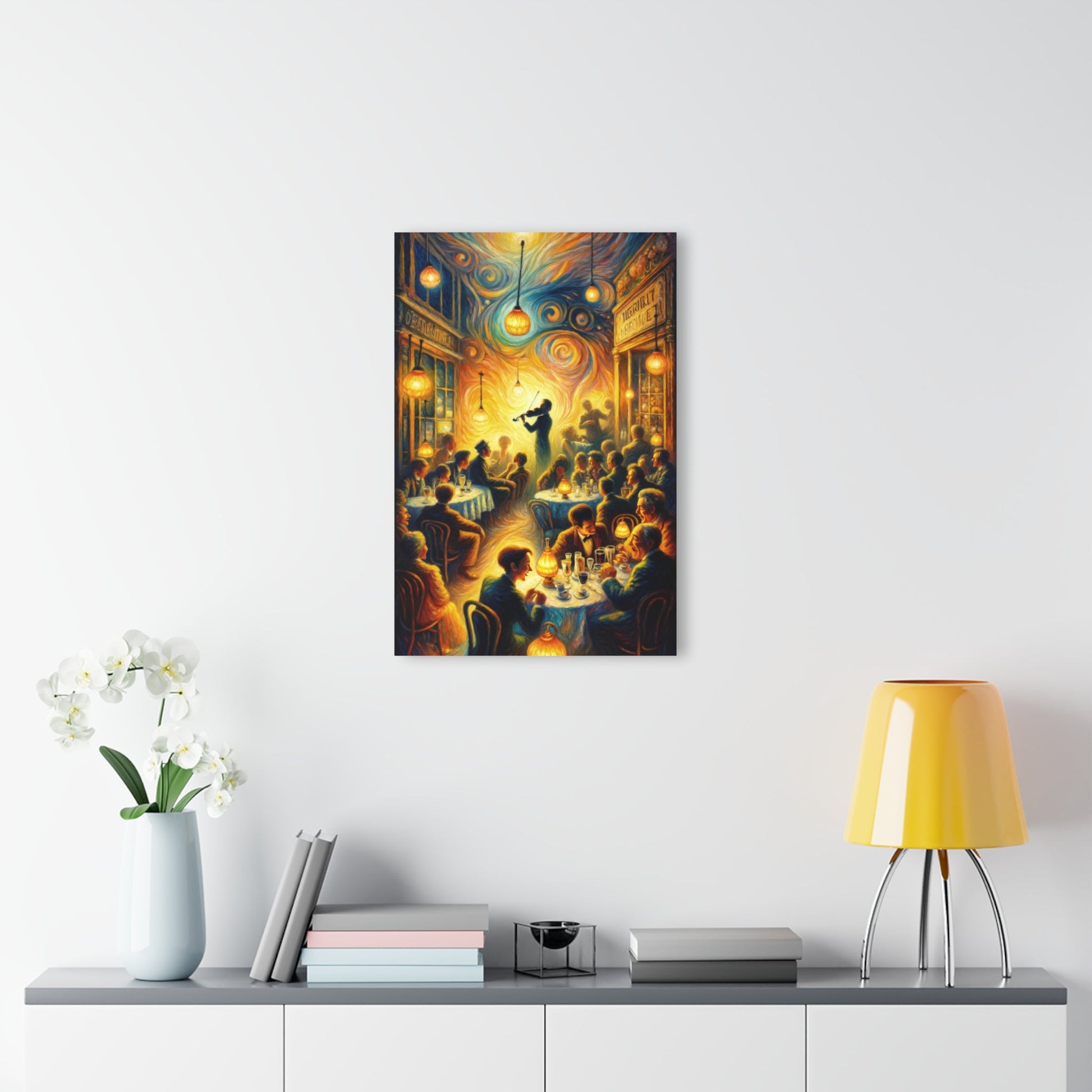 Bistro Emotive Entry Acrylic Prints (French Cleat Hanging) - ATUH.ART