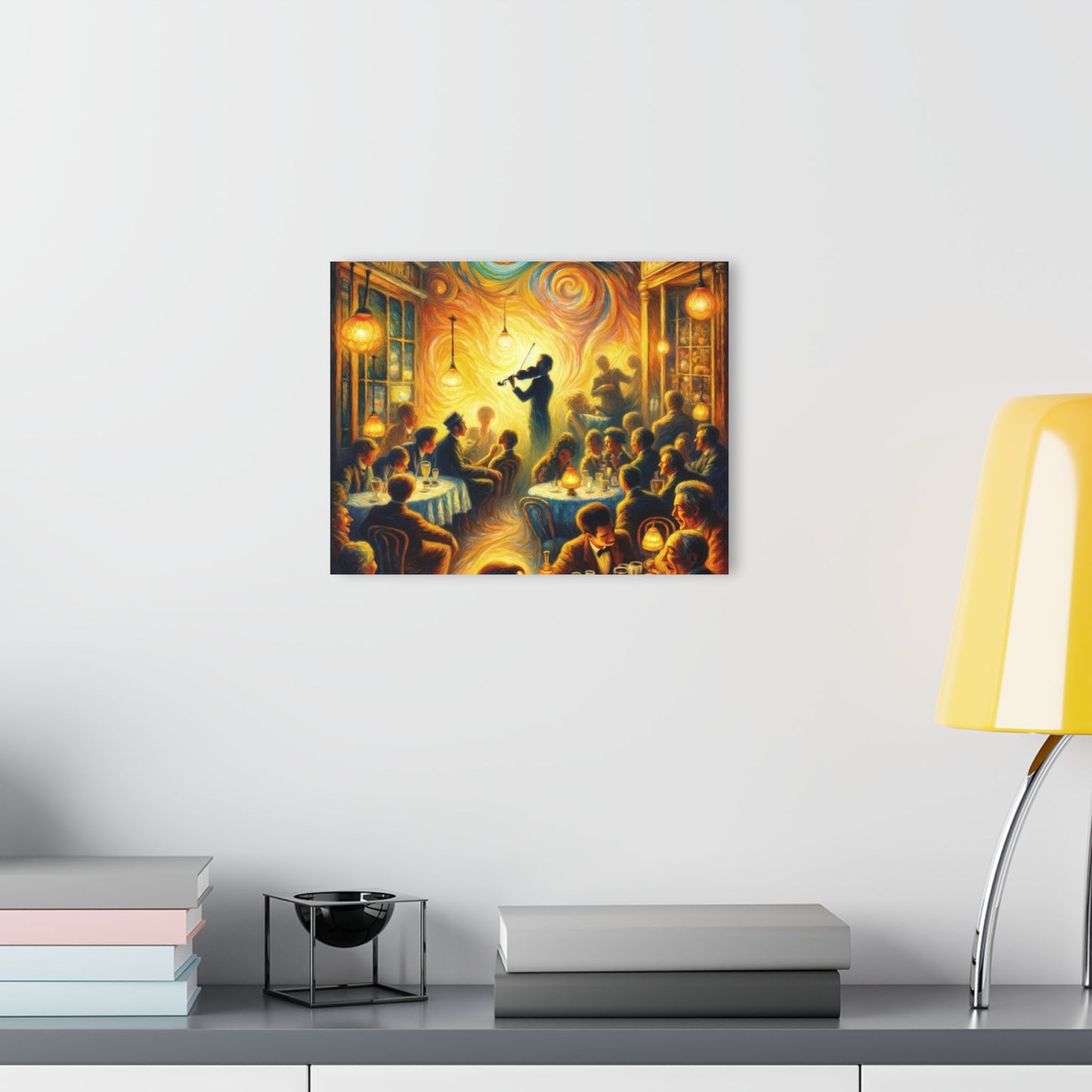 Bistro Emotive Entry Acrylic Prints (French Cleat Hanging) - ATUH.ART