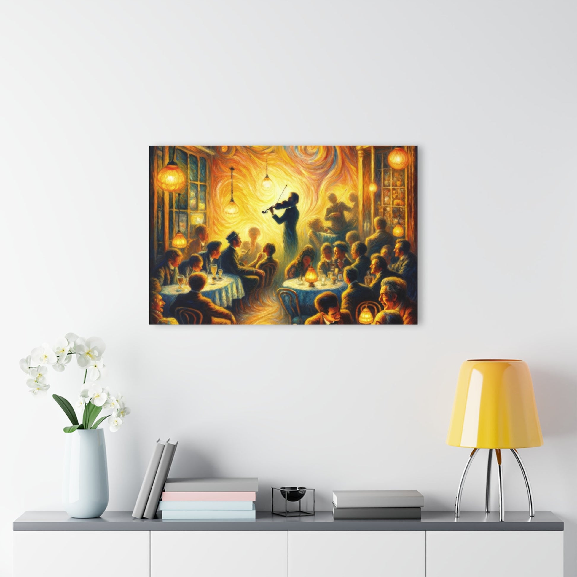 Bistro Emotive Entry Acrylic Prints (French Cleat Hanging) - ATUH.ART