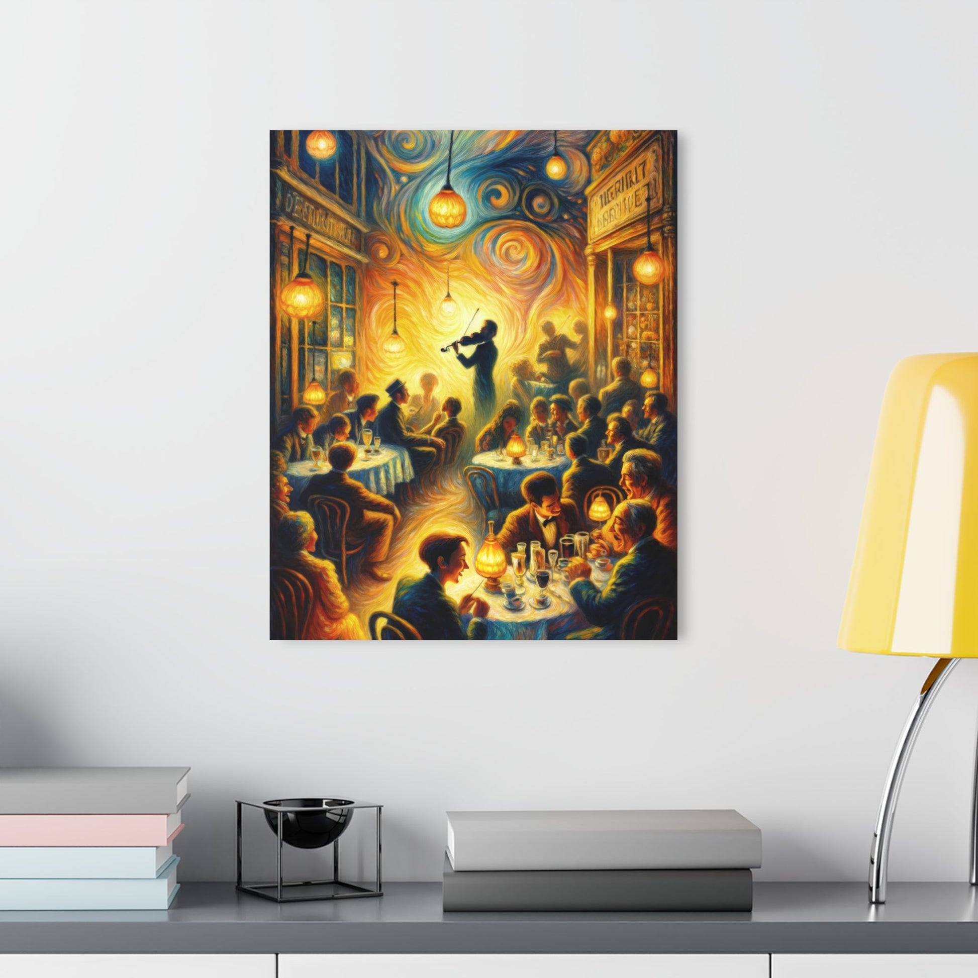 Bistro Emotive Entry Acrylic Prints (French Cleat Hanging) - ATUH.ART