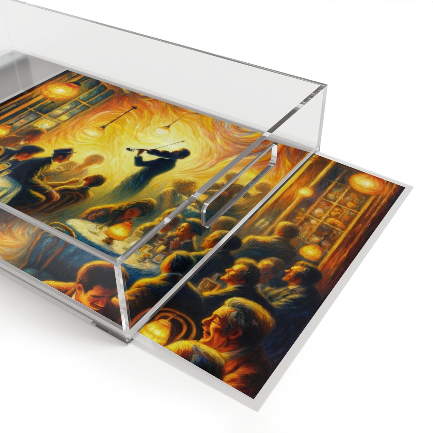 Bistro Emotive Entry Acrylic Serving Tray - ATUH.ART