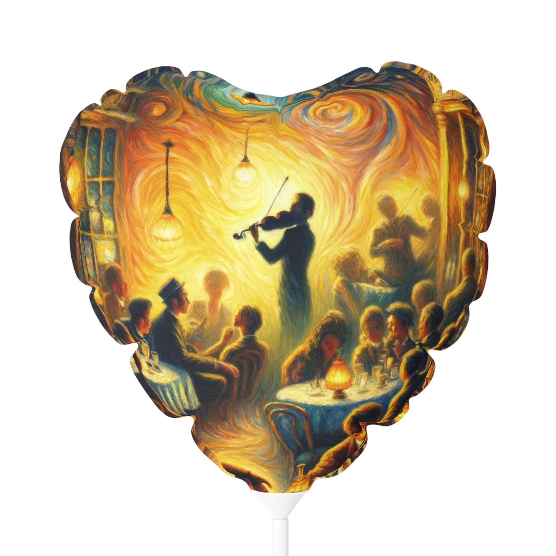 Bistro Emotive Entry Balloon (Round and Heart-shaped), 11" - ATUH.ART