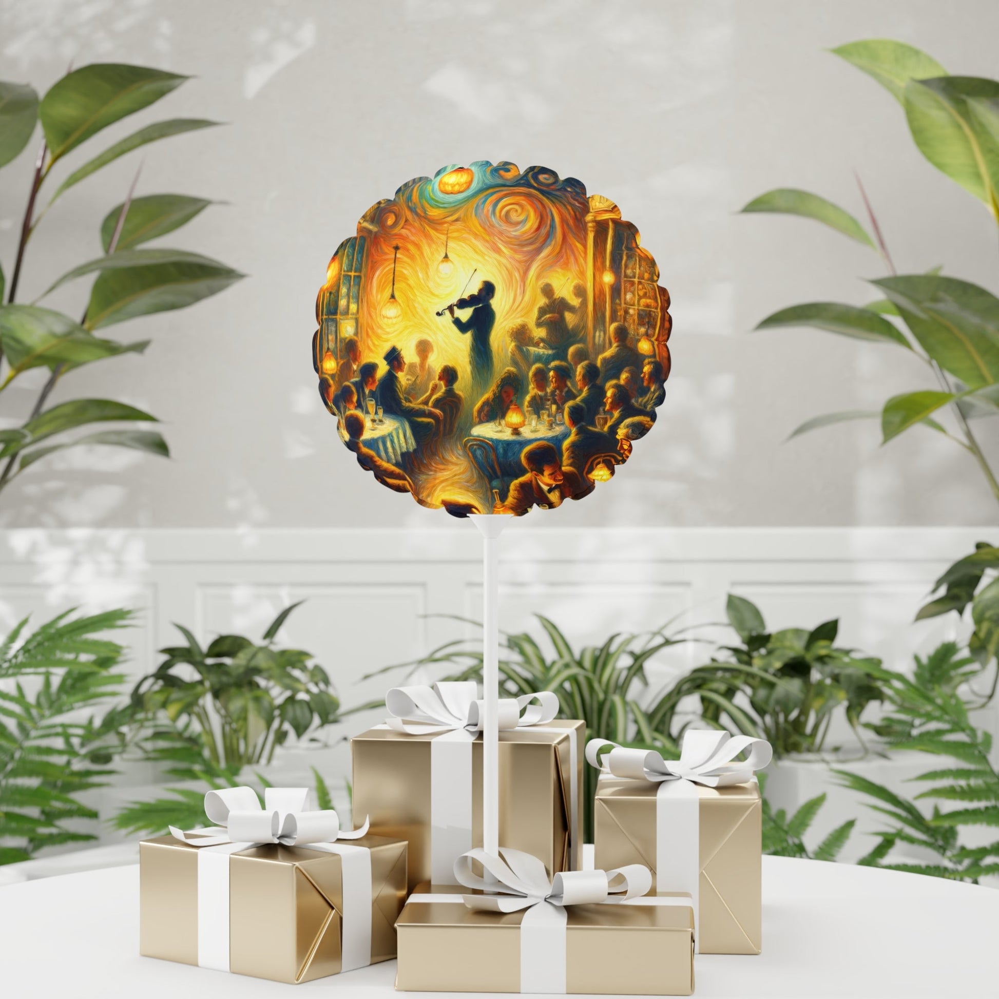 Bistro Emotive Entry Balloon (Round and Heart-shaped), 11" - ATUH.ART