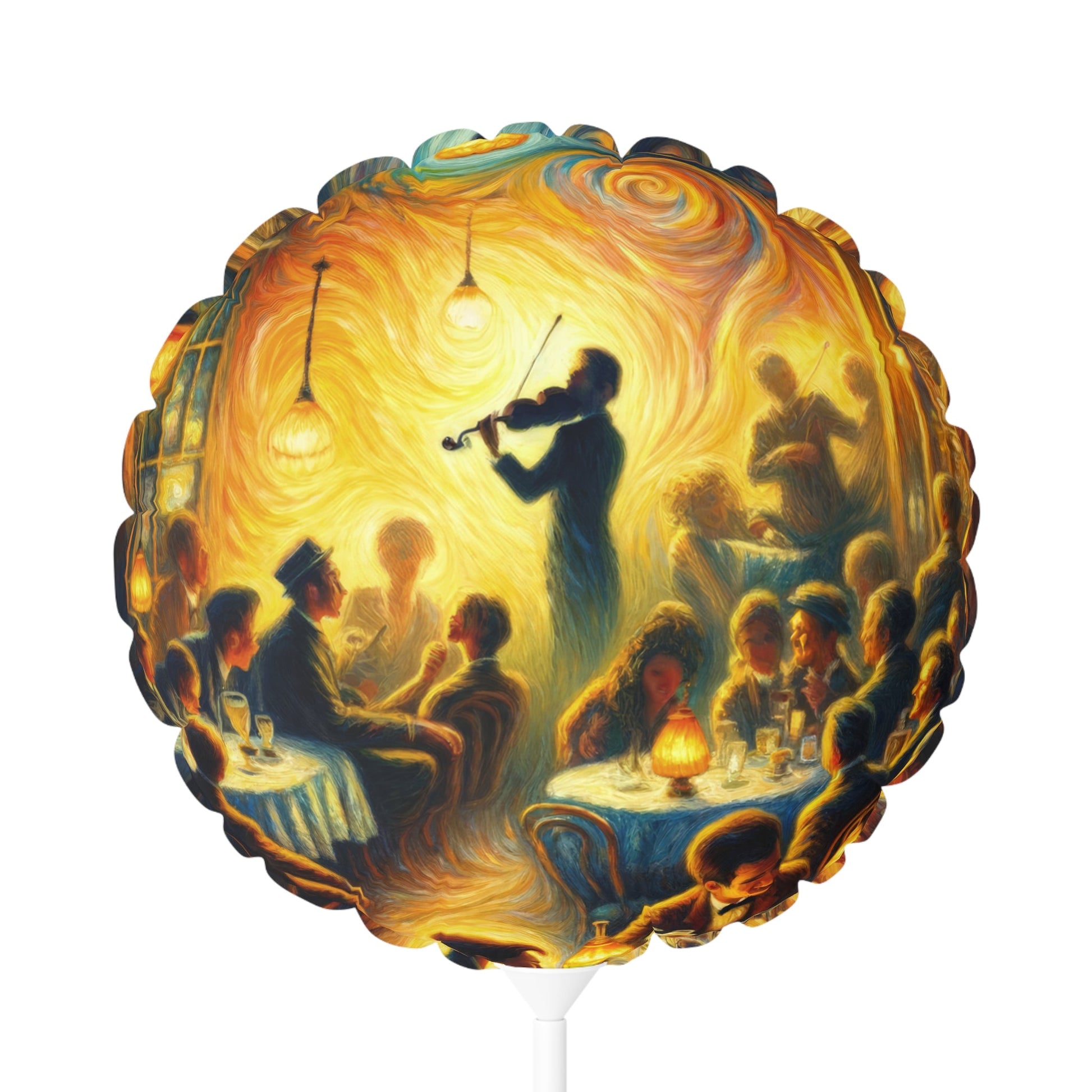 Bistro Emotive Entry Balloon (Round and Heart-shaped), 11" - ATUH.ART