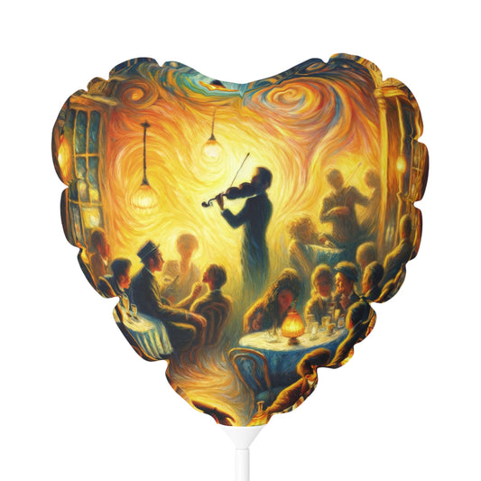 Bistro Emotive Entry Balloon (Round and Heart-shaped), 11" - ATUH.ART