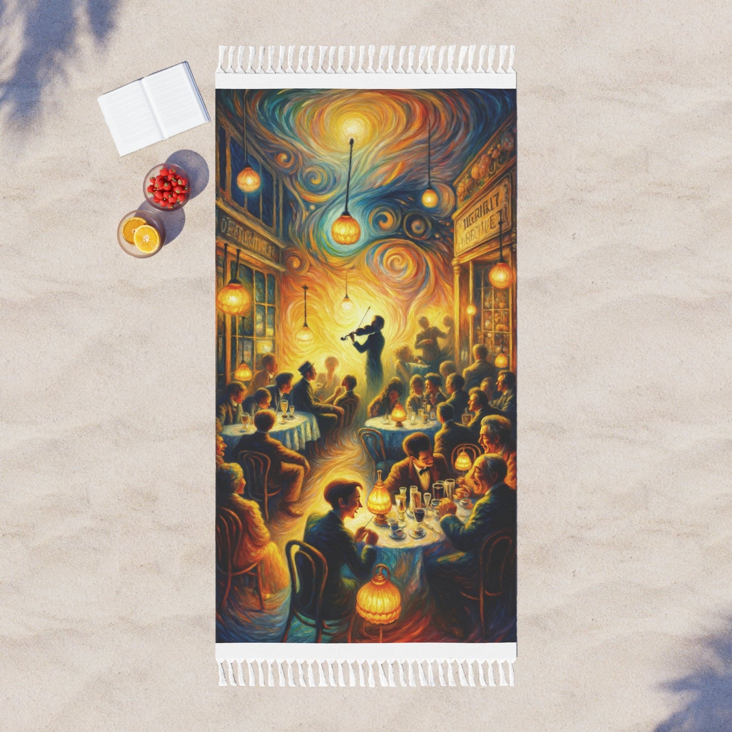 Bistro Emotive Entry Boho Beach Cloth - ATUH.ART