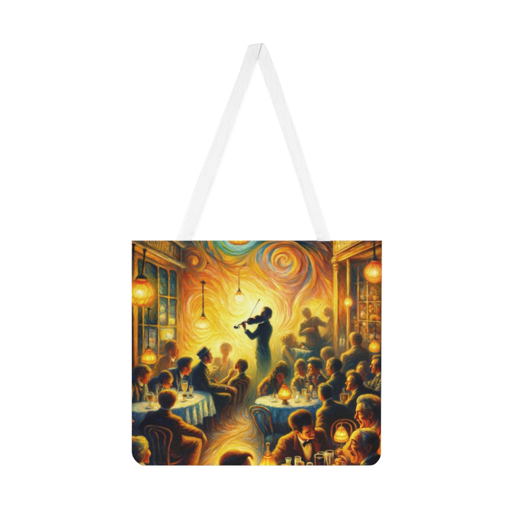 Bistro Emotive Entry Shoulder Tote Bag (AOP) - ATUH.ART