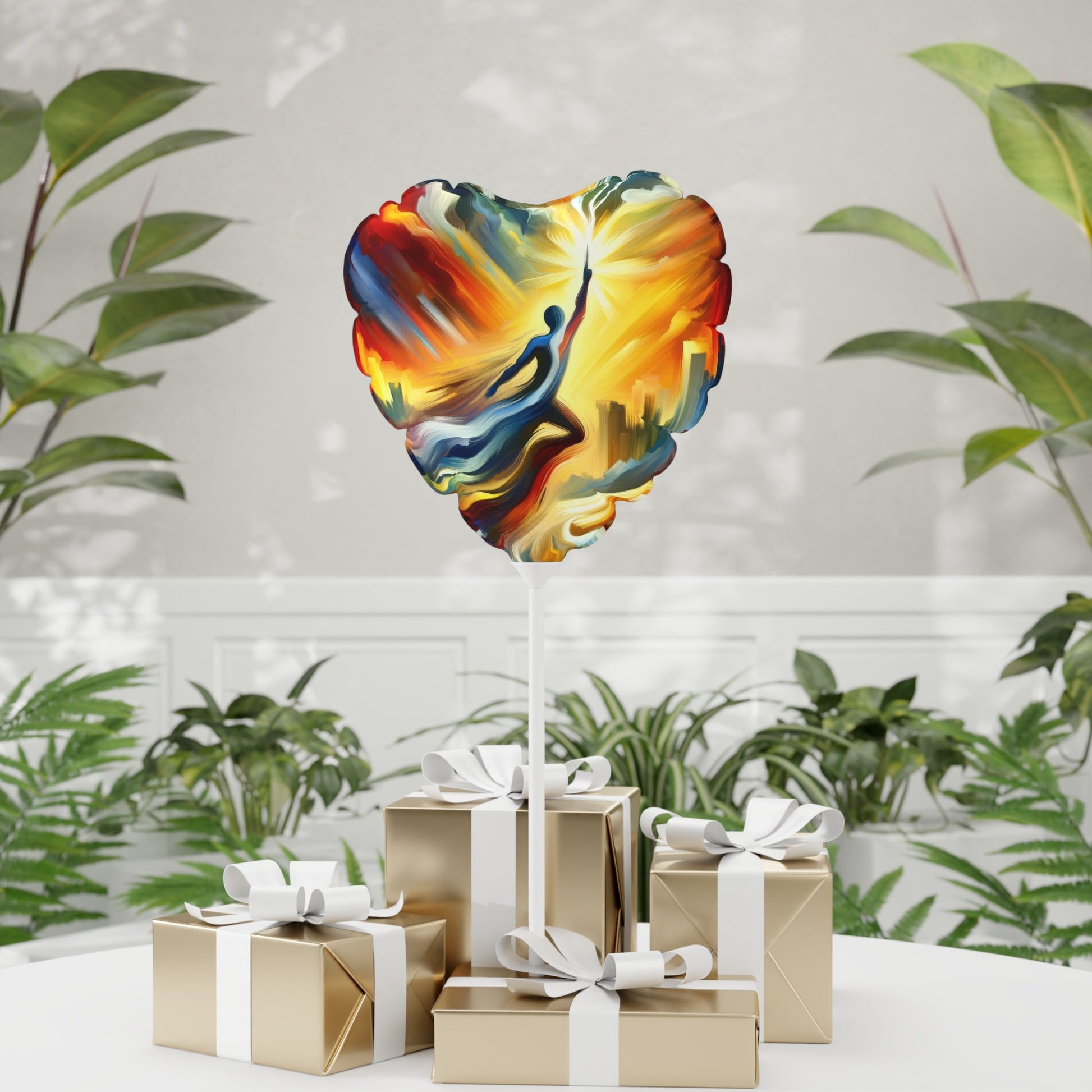 Boundless Dynamic Allegiance Balloon (Round and Heart-shaped), 11" - ATUH.ART
