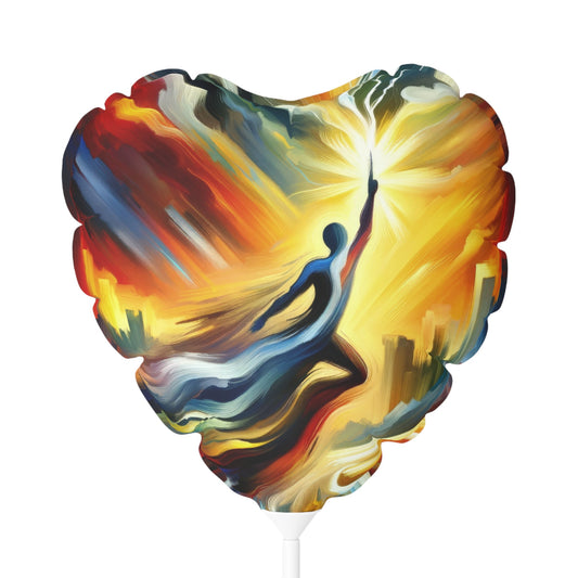 Boundless Dynamic Allegiance Balloon (Round and Heart-shaped), 11" - ATUH.ART