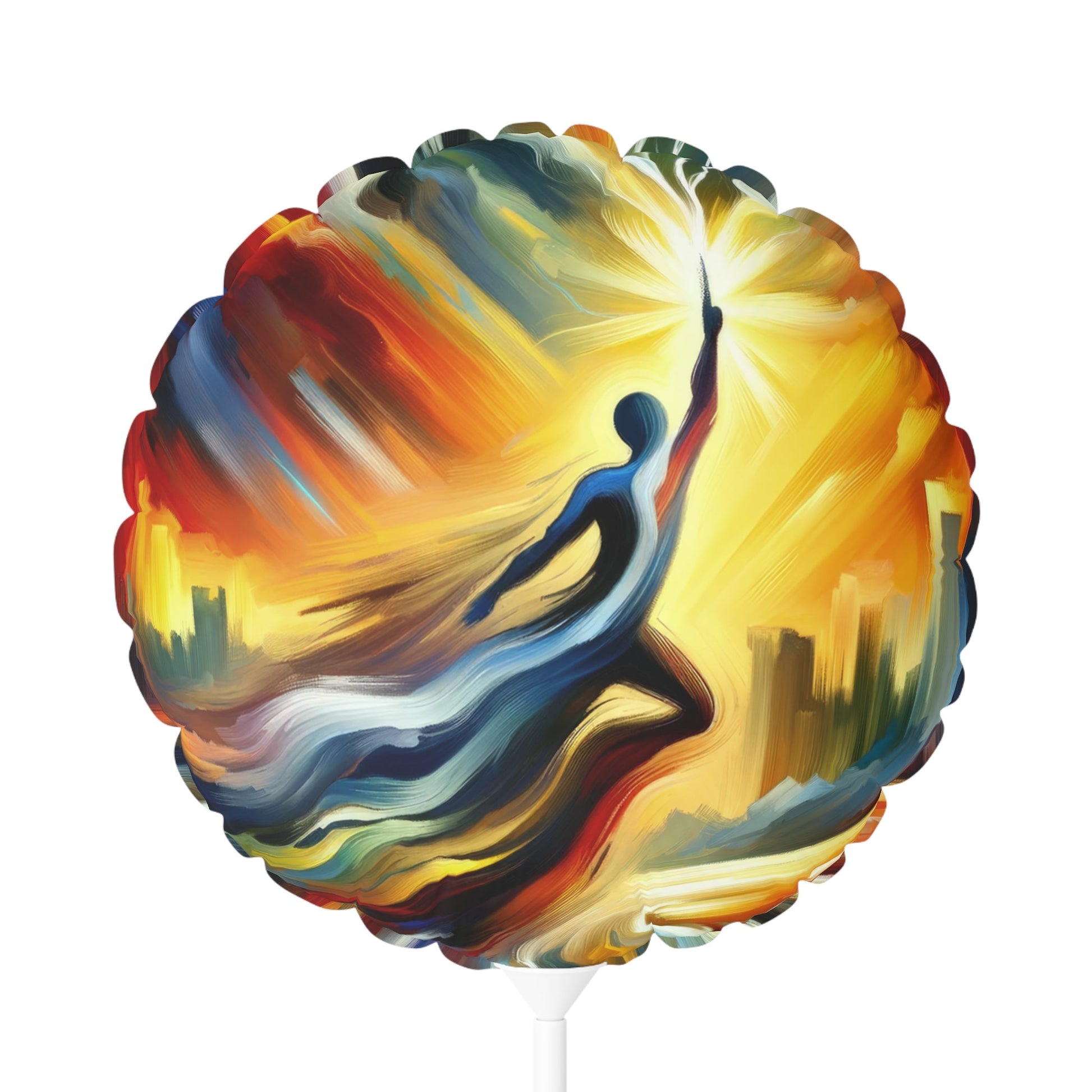 Boundless Dynamic Allegiance Balloon (Round and Heart-shaped), 11" - ATUH.ART
