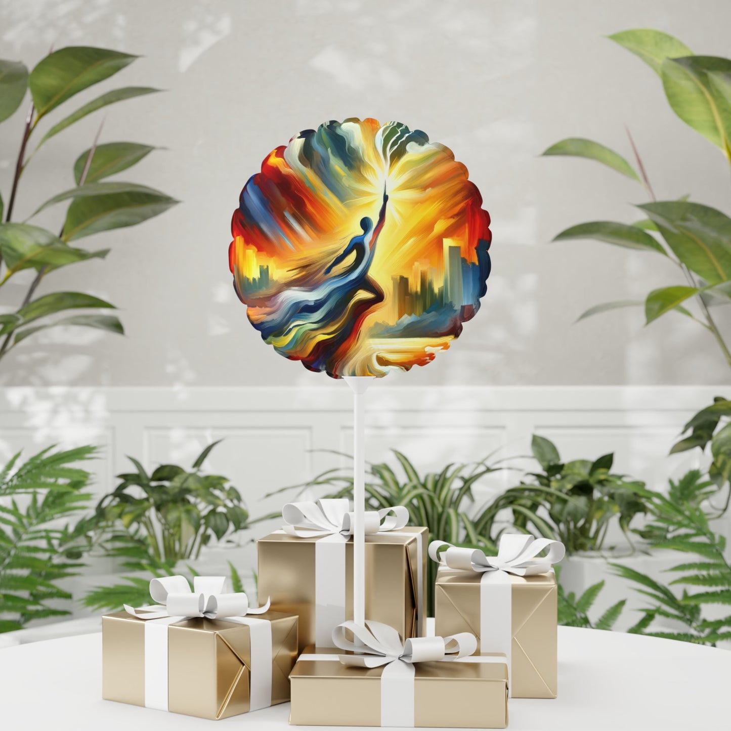 Boundless Dynamic Allegiance Balloon (Round and Heart-shaped), 11" - ATUH.ART