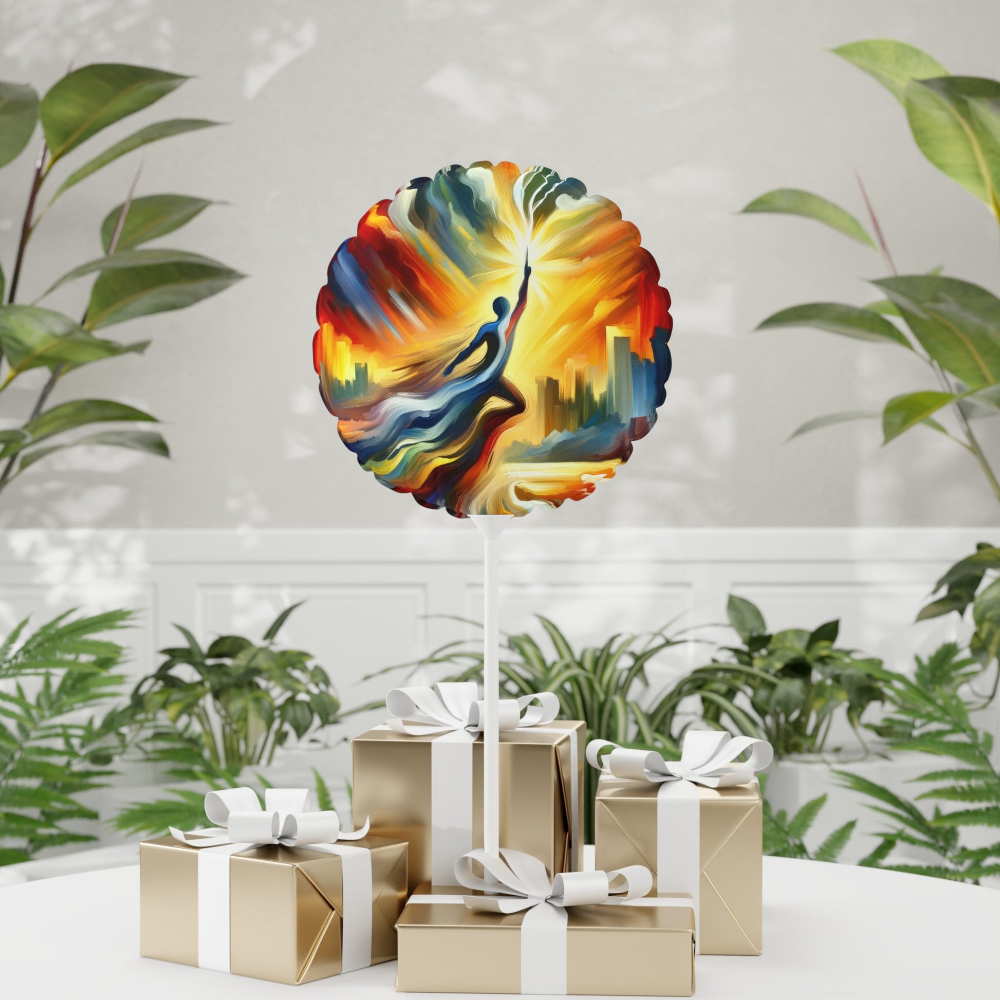 Boundless Dynamic Allegiance Balloon (Round and Heart-shaped), 11" - ATUH.ART