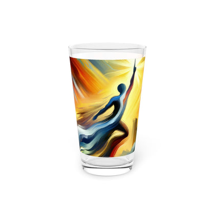 Boundless Dynamic Allegiance Pint Glass, 16oz - ATUH.ART