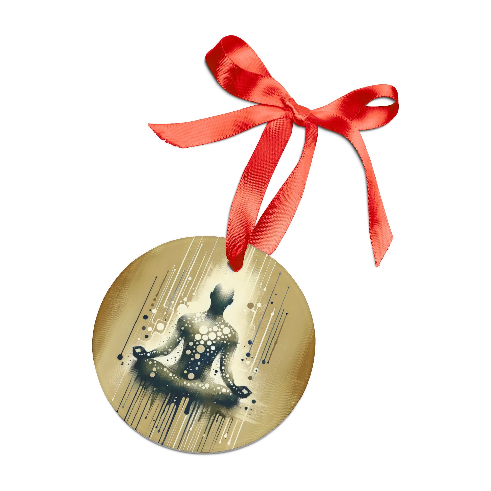 Breath Essence Beginning Acrylic Ornament with Ribbon - ATUH.ART