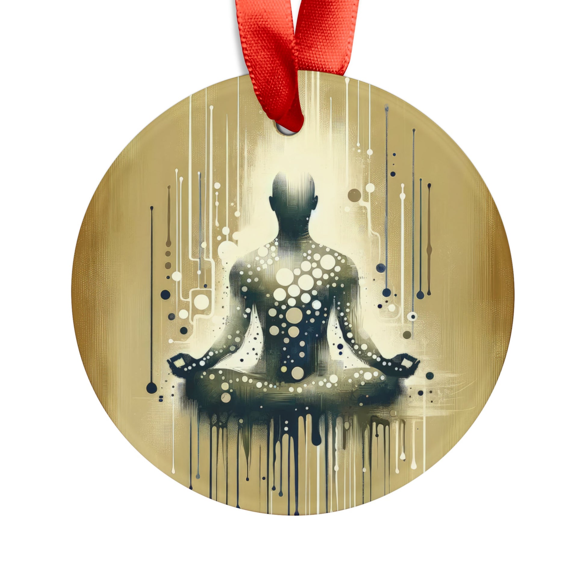 Breath Essence Beginning Acrylic Ornament with Ribbon - ATUH.ART