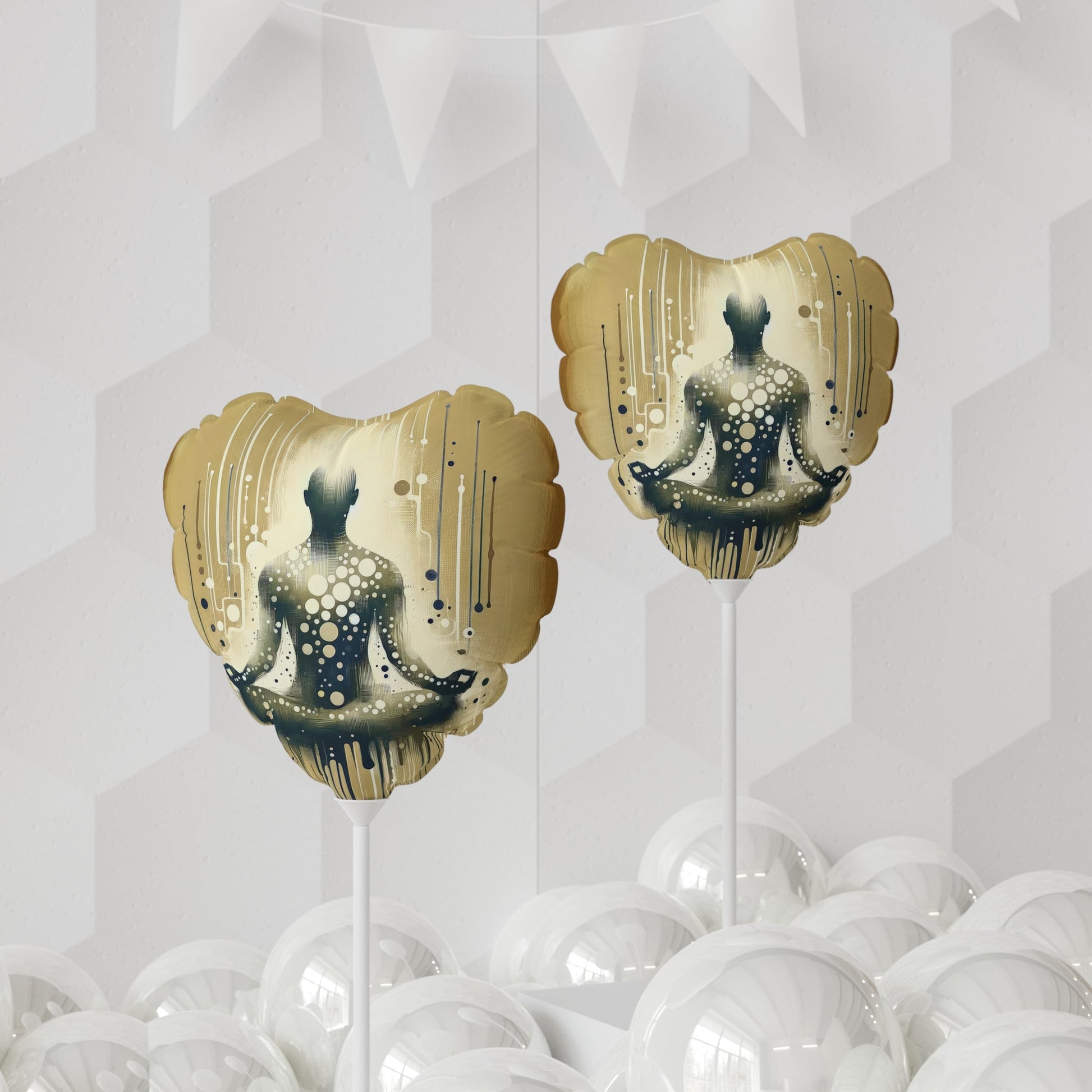 Breath Essence Beginning Balloon (Round and Heart-shaped), 11" - ATUH.ART