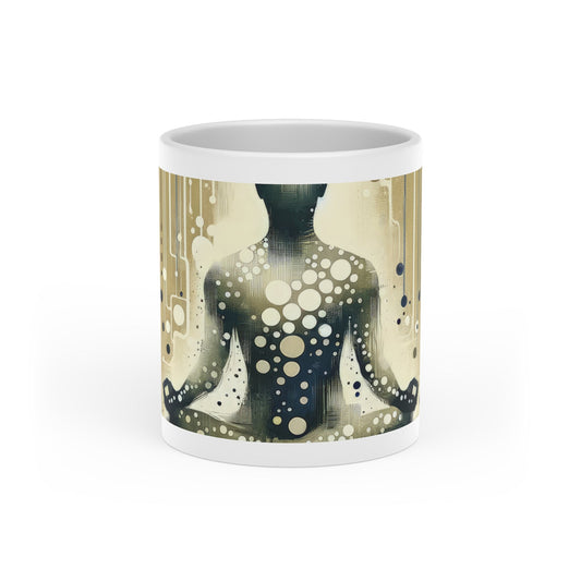 Breath Essence Beginning Heart-Shaped Mug - ATUH.ART