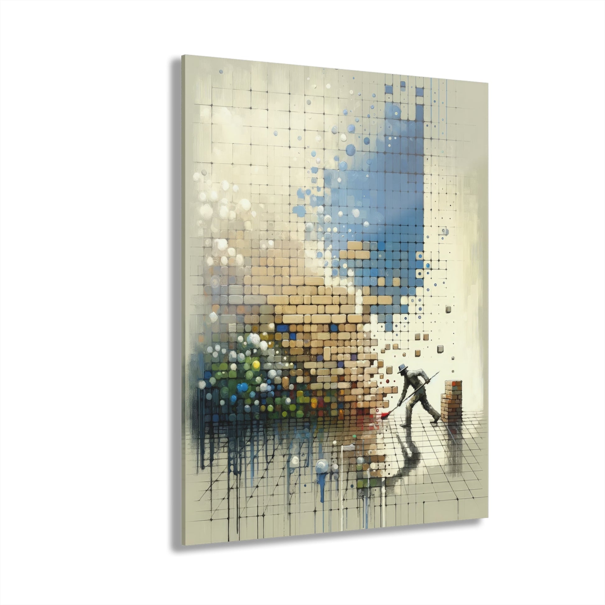 Change Tachism Everyday Acrylic Prints (French Cleat Hanging) - ATUH.ART