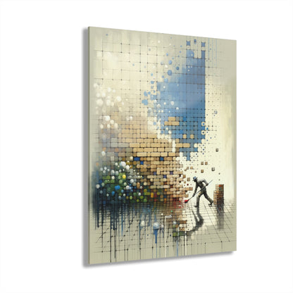 Change Tachism Everyday Acrylic Prints (French Cleat Hanging) - ATUH.ART