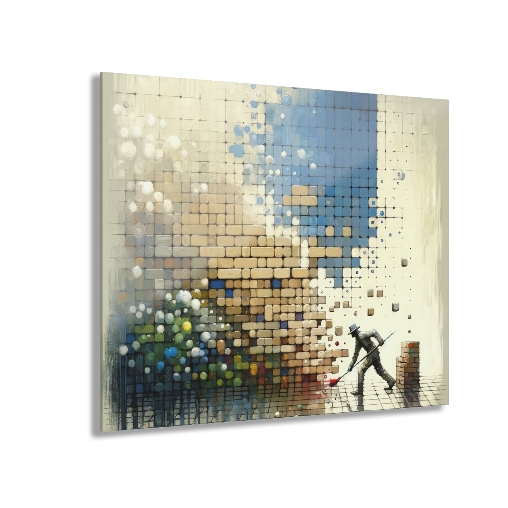 Change Tachism Everyday Acrylic Prints (French Cleat Hanging) - ATUH.ART