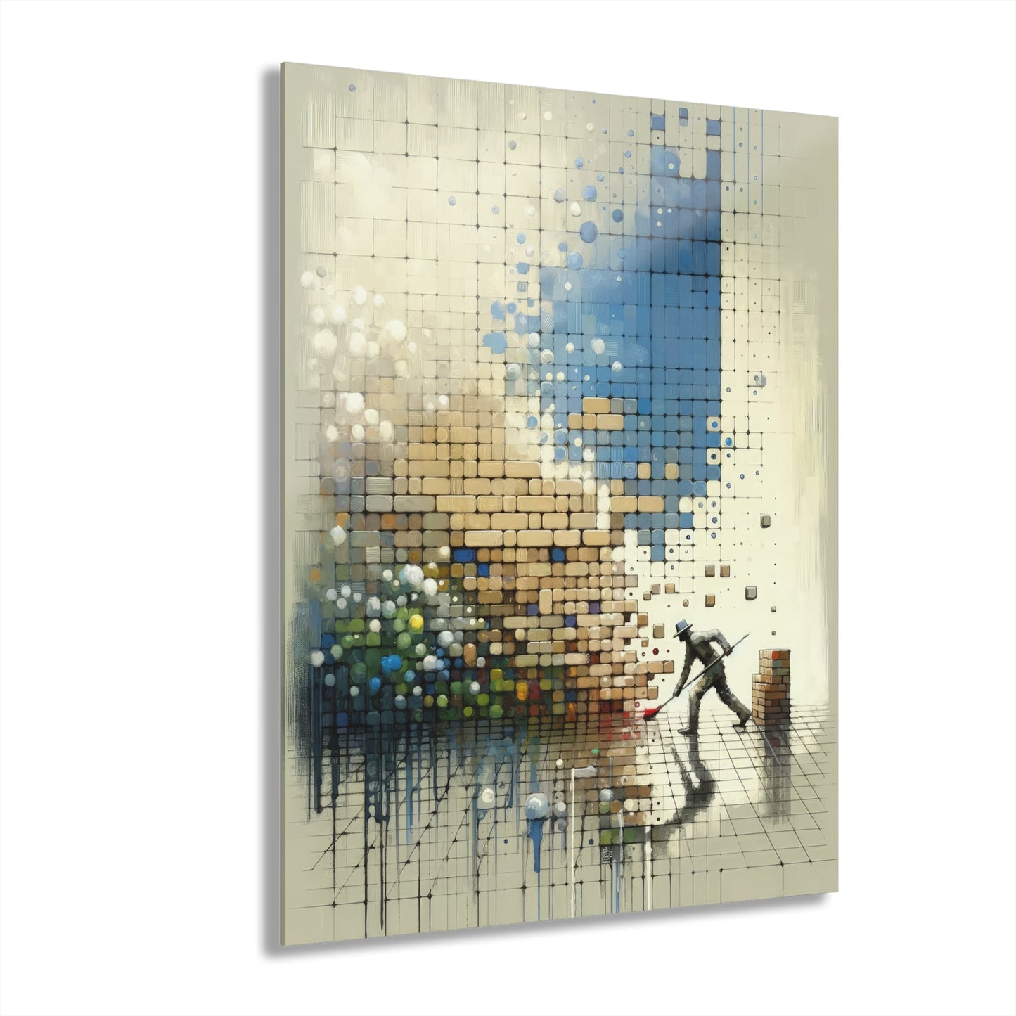 Change Tachism Everyday Acrylic Prints (French Cleat Hanging) - ATUH.ART