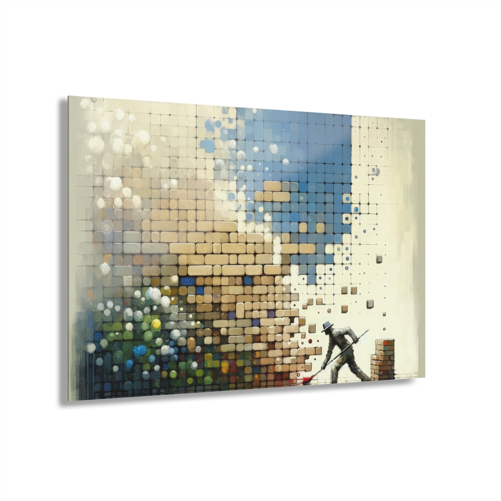 Change Tachism Everyday Acrylic Prints (French Cleat Hanging) - ATUH.ART