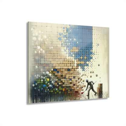 Change Tachism Everyday Acrylic Prints (French Cleat Hanging) - ATUH.ART