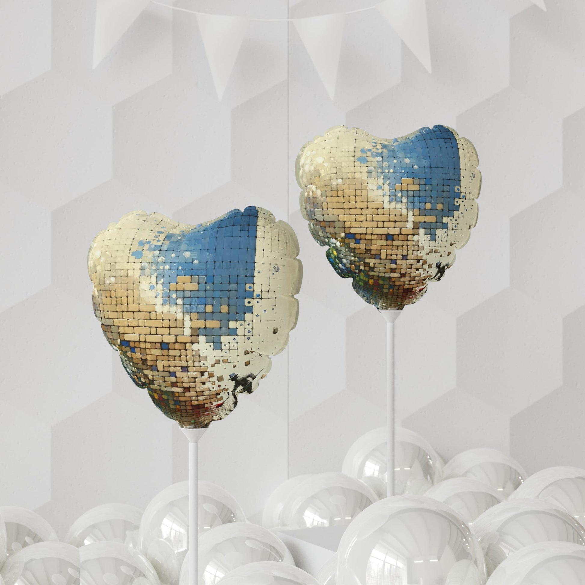 Change Tachism Everyday Balloon (Round and Heart-shaped), 11" - ATUH.ART