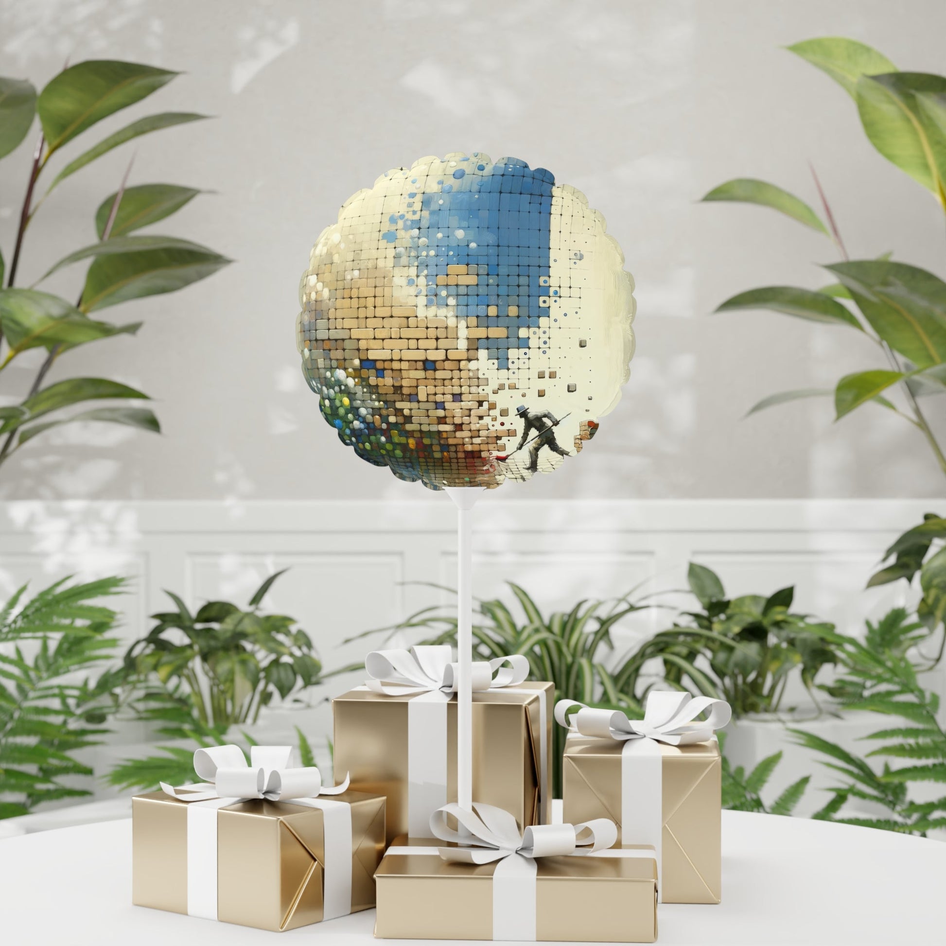 Change Tachism Everyday Balloon (Round and Heart-shaped), 11" - ATUH.ART