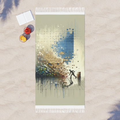 Change Tachism Everyday Boho Beach Cloth - ATUH.ART