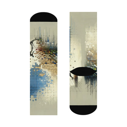 Change Tachism Everyday Cushioned Crew Socks - ATUH.ART