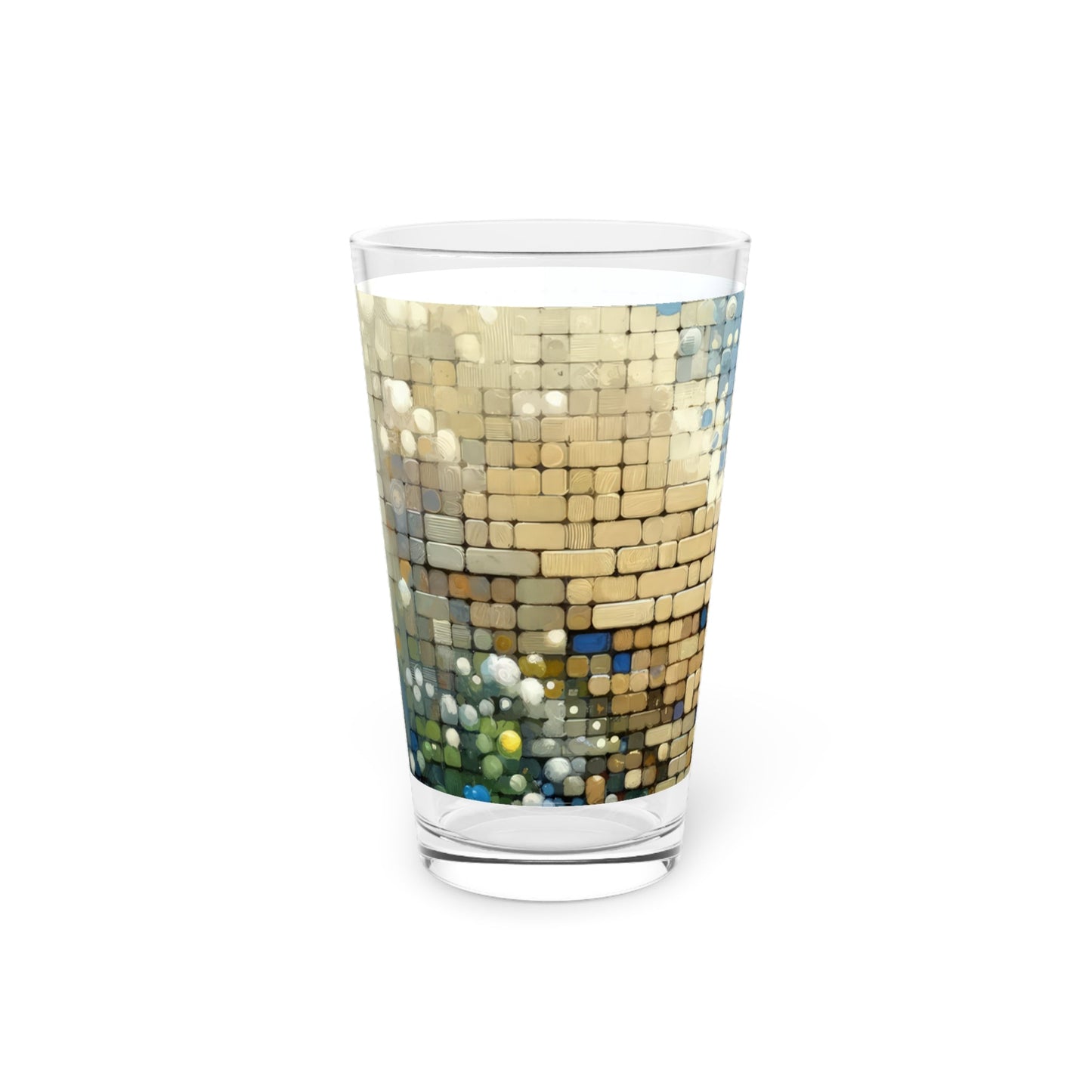 Change Tachism Everyday Pint Glass, 16oz - ATUH.ART