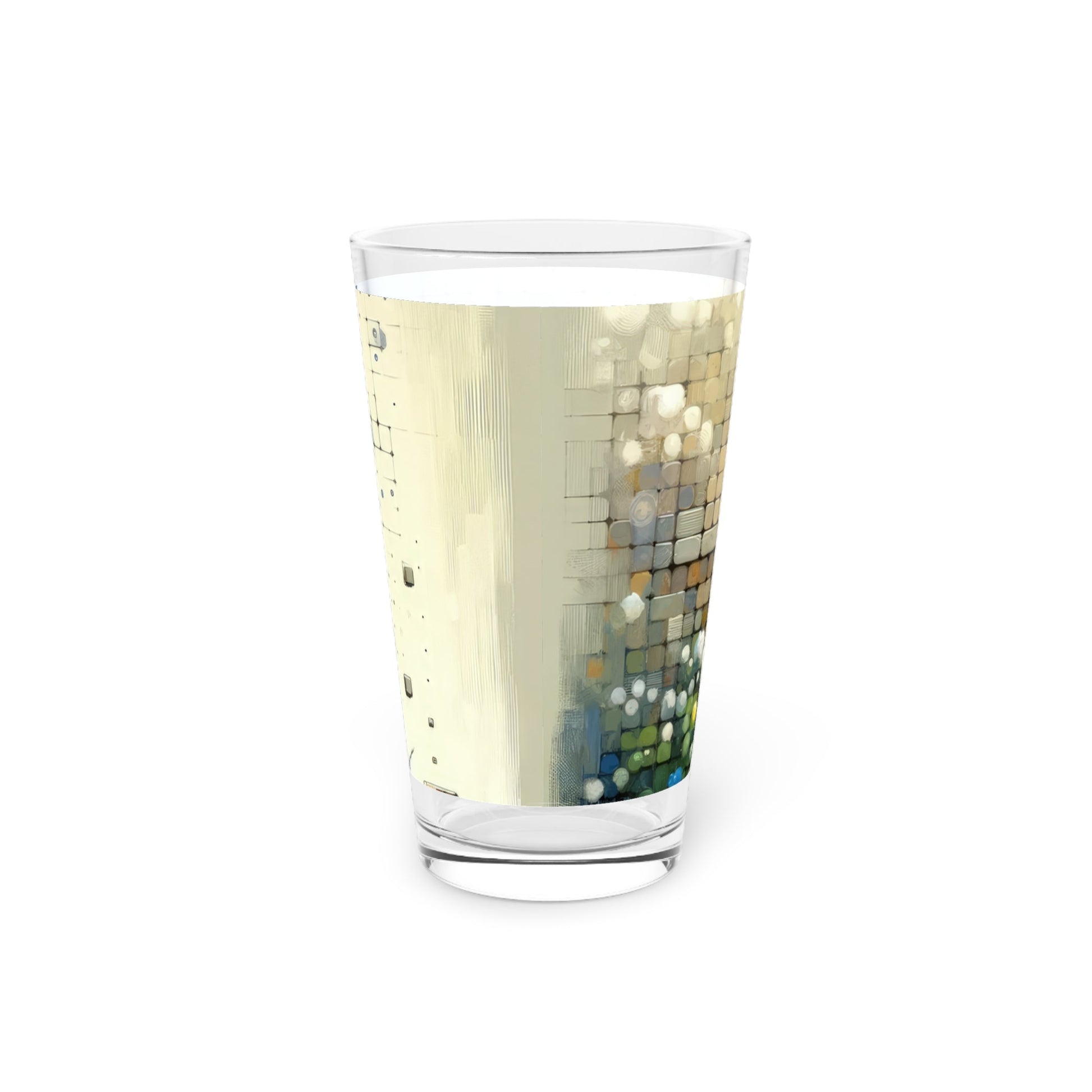 Change Tachism Everyday Pint Glass, 16oz - ATUH.ART