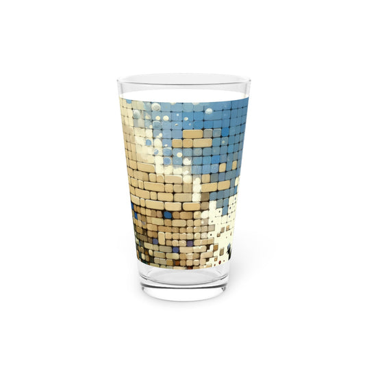 Change Tachism Everyday Pint Glass, 16oz - ATUH.ART