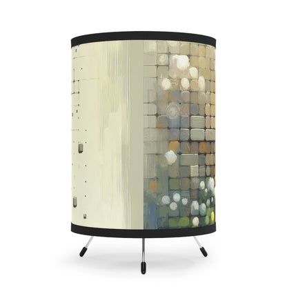 Change Tachism Everyday Tripod Lamp with High-Res Printed Shade, US\CA plug - ATUH.ART