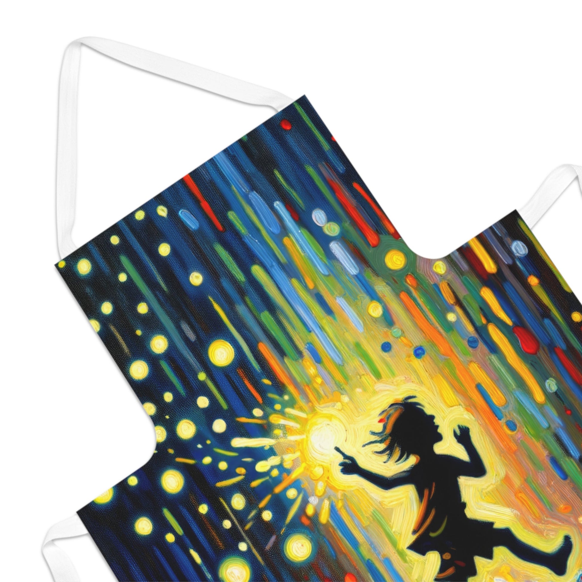 Child Firefly Chase Adult Apron (AOP) - ATUH.ART