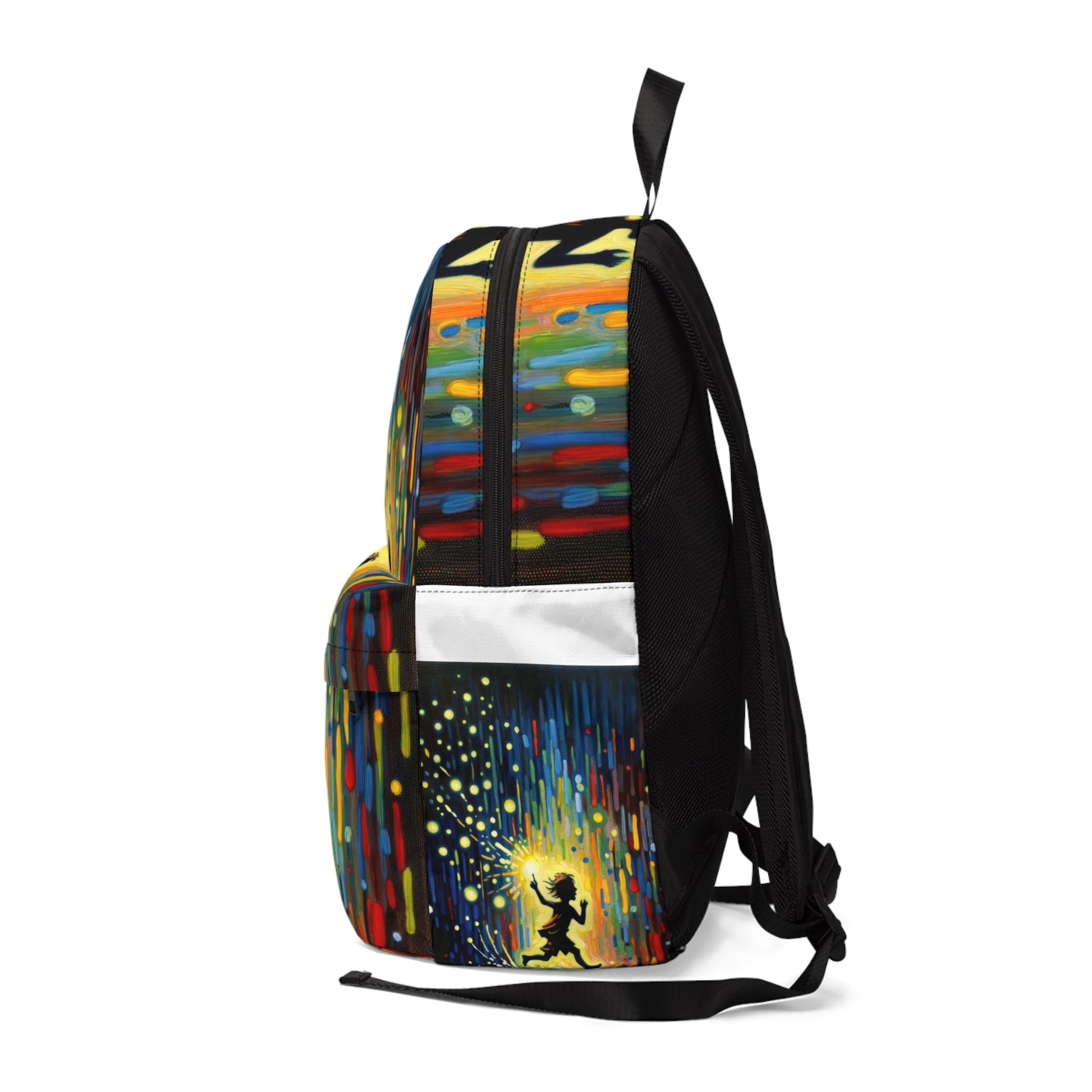 Child Firefly Chase Unisex Classic Backpack - ATUH.ART