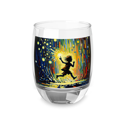 Child Firefly Chase Whiskey Glass - ATUH.ART