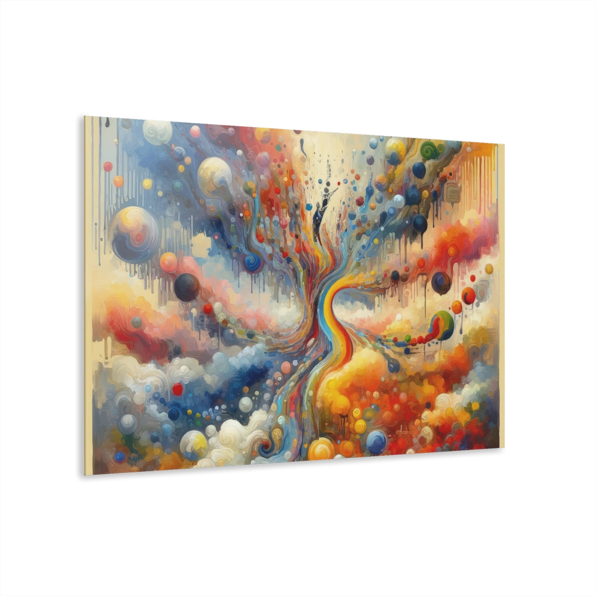 Choices Tachism Canvas Acrylic Prints (French Cleat Hanging) - ATUH.ART