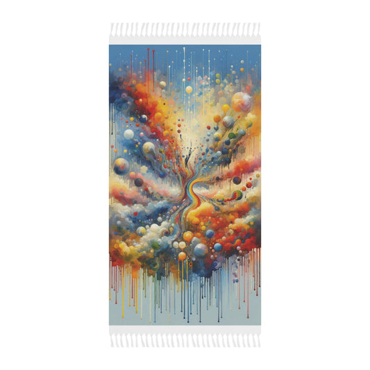 Choices Tachism Canvas Boho Beach Cloth - ATUH.ART