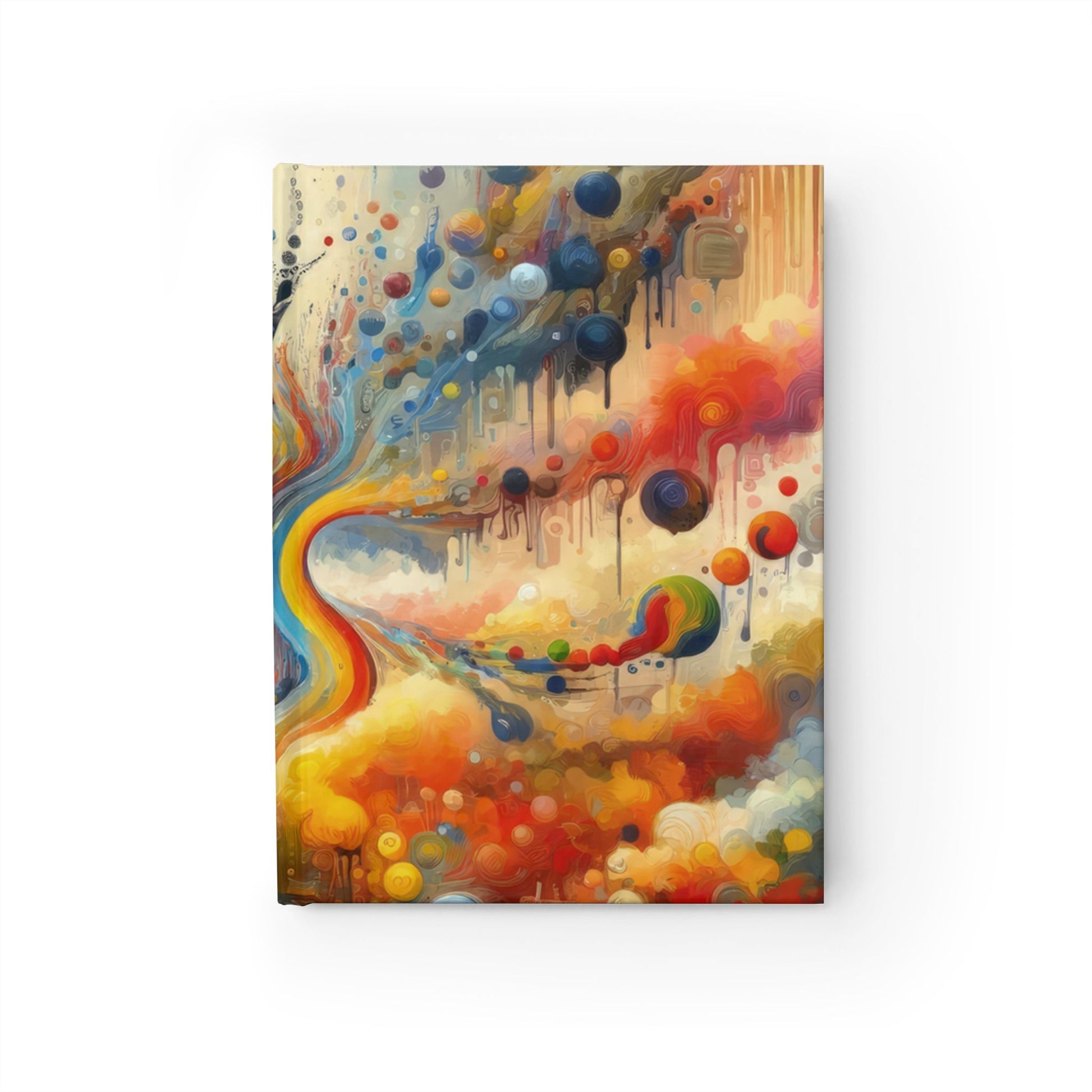 Choices Tachism Canvas Journal - Blank - ATUH.ART